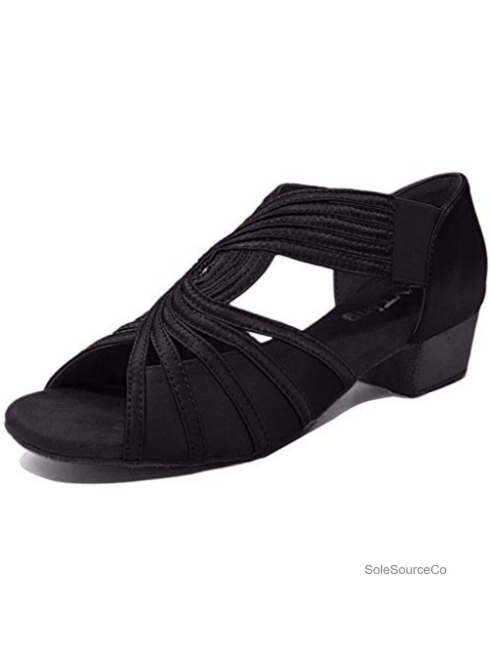 Women's Ballet & Dance Shoes 1.5in Low Heel Satin Salsa Tango Practice Wedding